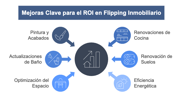 Key improvements for returns in property flipping operations