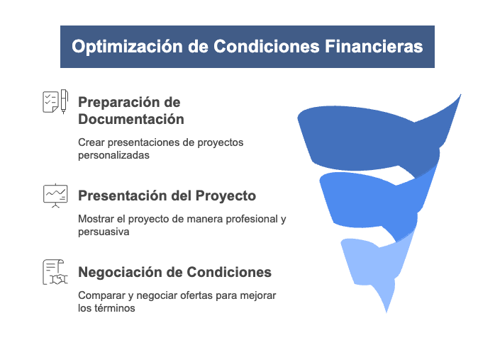 Securing the best financial conditions in land purchases